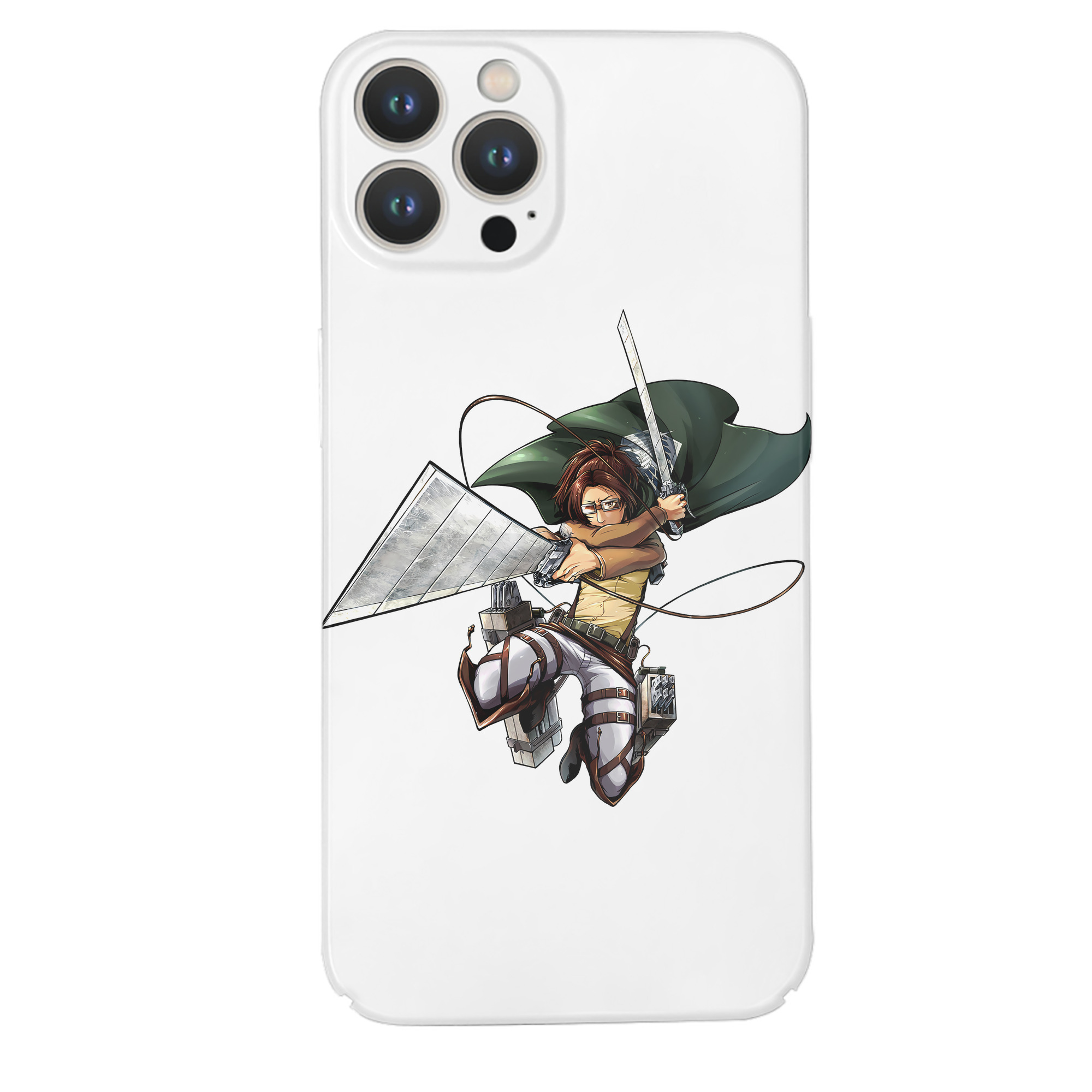 （画像用） 進撃の巨人 ハンジ·ゾエ Attack on Titan Hanji Zoe 【iPhone 14シリーズ対応】ハードケース
